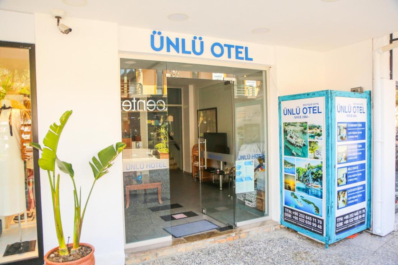 Gocek Unlu Hotel ภายนอก รูปภาพ